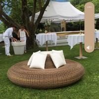 Divano di design da giardino