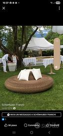 Divano di design da giardino