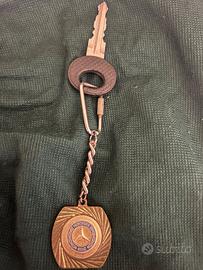 Mercedes portachiavi vintage con chiavi originali