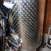 Botte 400 lt in  acciaio inox 