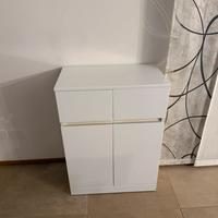 Mobile da bagno con cassetti e due ante