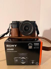Sony A6400 kit 16-50 pari al nuovo 378 scatti