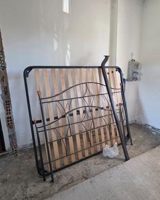 Letto in ferro + branda 
