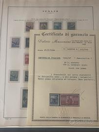 Collezione francobolli repubblica italiana