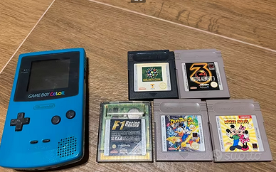 Gameboy Color + 5 giochi