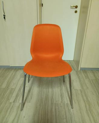Set di 4 Sedie polipropilene Ikea