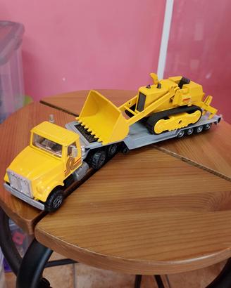 Carrellone majorette con bulldozer 