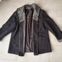 Cappotto in cachemire e lana