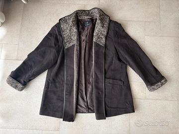 Cappotto in cachemire e lana