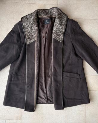 Cappotto in cachemire e lana