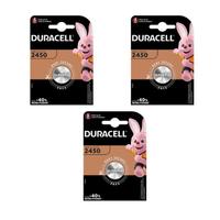 Duracell Lithium CR2450  DL2450  ECR2450 3V 3Batt
