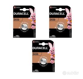 Duracell Lithium CR2450  DL2450  ECR2450 3V 3Batt