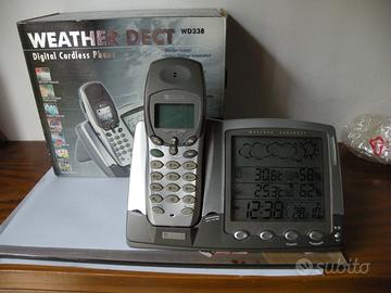 Weather Dect digital cordless phone
