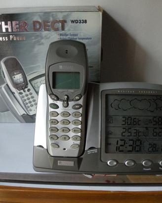 Weather Dect digital cordless phone
