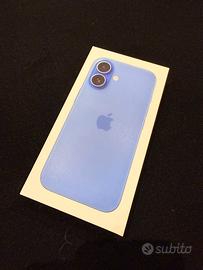 iPhone 16 128GB - Blu oltremare - Nuovo mai aperto