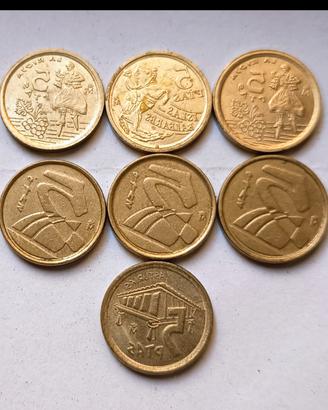 MONETE PESETAS  (SPAGNA)