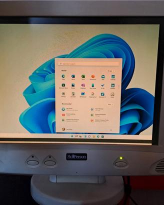 Monitor LCD McPerson 15 pollici Made in italy