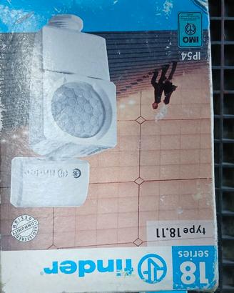 Interruttore rivelatore movimento crepuscolare