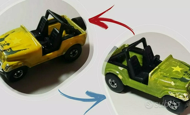 Hot Wheels vintage Jeep CJ-7 1981, Color Changer