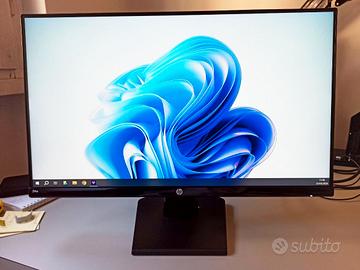 HP v24e Monitor 24” IPS Full HD completo perfetto