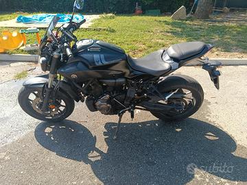 Yamaha MT-07 Depotenziata A2 Total Black