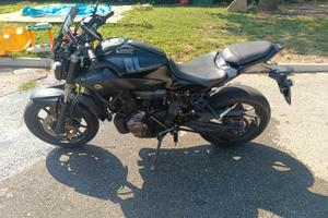 Yamaha MT-07 Depotenziata A2 Total Black