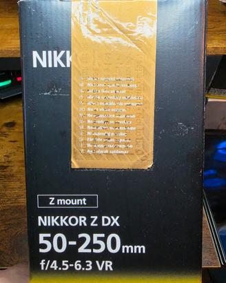 Nikkor Z DX 50-250mm 4.5-6.3 VR