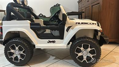 Auto Elettrica per Bambini Jeep Wrangler Rubicon