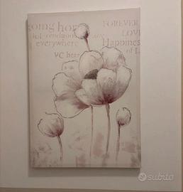 Quadro con fiore