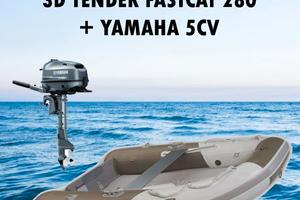 3D Tender Fastcat 280 + Yamaha 5cv