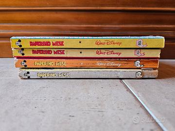 n.4 libri Topolino Qalt Disney