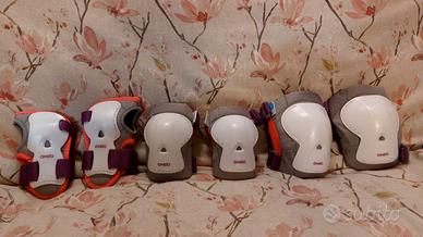 Protezioni roller decathlon oxelo per ragazza/o