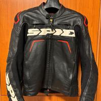 Giacca in pelle moto SPIDI Warrior