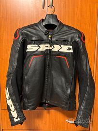 Giacca in pelle moto SPIDI Warrior