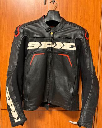Giacca in pelle moto SPIDI Warrior