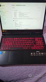 Pc portatile gaming Acer Nitro an515-57.