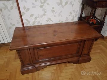 Cassapanca legno massello