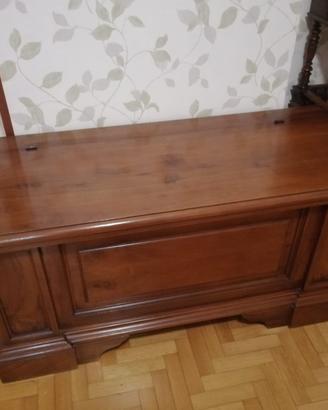 Cassapanca legno massello