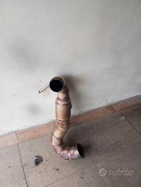 downpipe e filtro Mercedes A45 AMG 