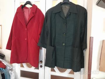 Nr. 2 cappotti/giacconi tg. 53-55(€ 12 cad.)