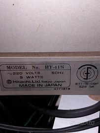 amplificatore radio giradischi  radiosveglia