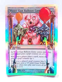 MTG Magic Water Gun Balloon Game Foil Unhinged EX+