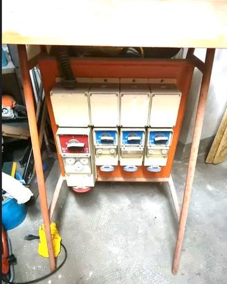 Quadro elettrico di distribuzione da cantiere