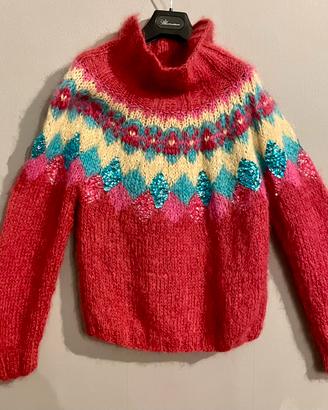 Pullover Blumarine collo ampio