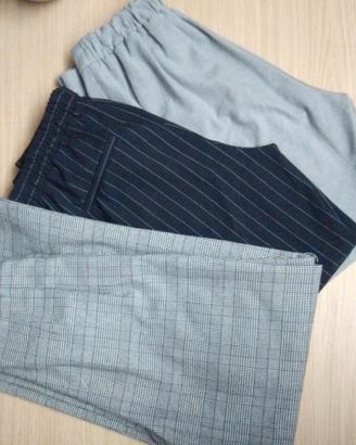 set 3 pantaloni M