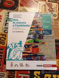 libro di scienze Noi ,la natura e l'ambiente 