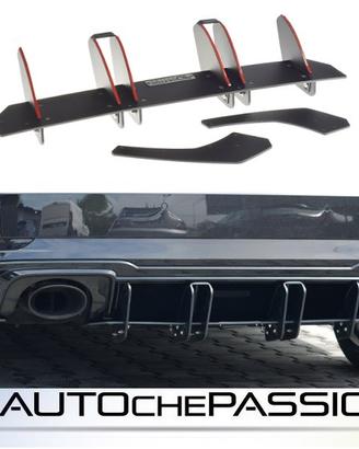 Estrattore posteriore AUDI RS3 8V FACELIFT