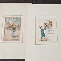 Figurine pubblicitarie francesi originali d'epoca