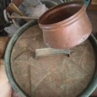 braceri rame antichi 