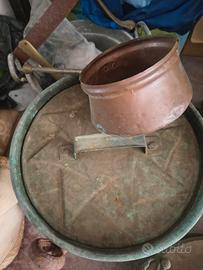 braceri rame antichi 